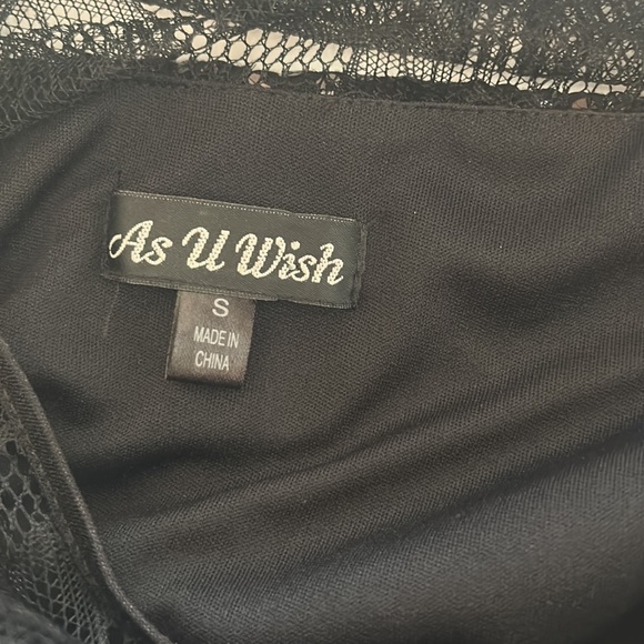 AS U WISH SEQUINED MINI DRESS IN SIZE SMALL - Picture 6 of 6